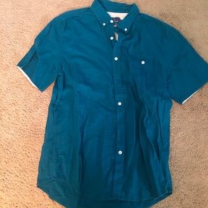 Topman short sleeve button down. Size Large.